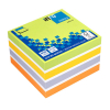 Info Notes notes autocollantes cube assortiment 75 x 75 mm (450 feuilles) - couleur