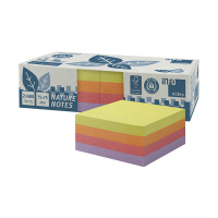 Info Notes notes autocollantes en 4 couleurs 75 x 75 mm (2 x 400 feuilles) 303228