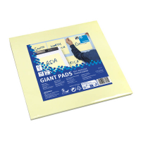 Info Notes notes autocollantes géantes 300 x 300 mm (50 feuilles) - jaune 303236
