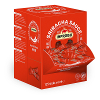 Inproba sauce Sriracha bâtonnets 6 ml (125 pièces) 60124313 423896