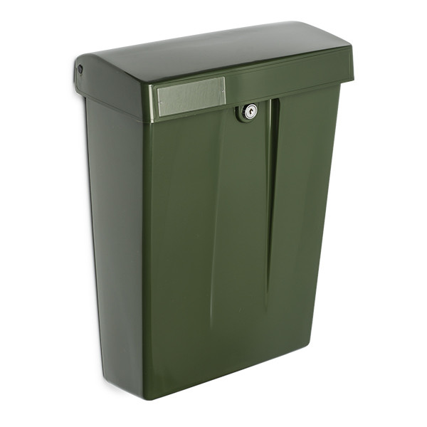 Intersteel boîte aux lettres avec serrure en plastique - vert 90490004 K010808024 - 1