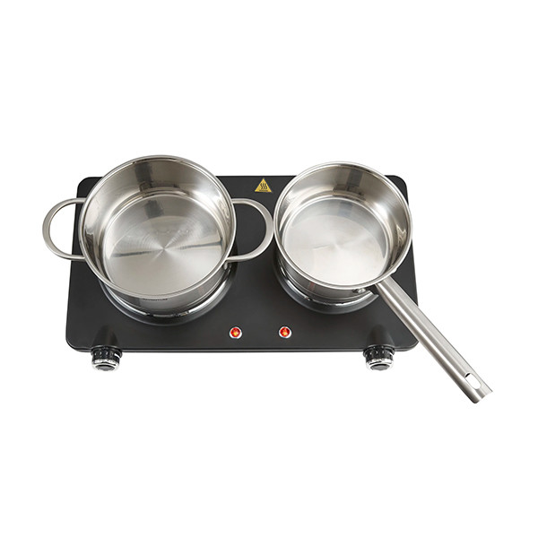 Inventum KP602B plaque de cuisson électrique 2 foyers - noir 828747 - 3