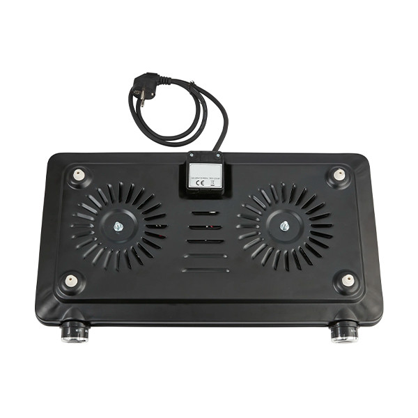 Inventum KP602B plaque de cuisson électrique 2 foyers - noir 828747 - 5