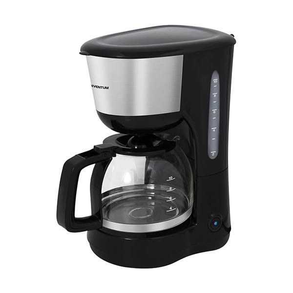 Inventum KZ612 cafetière 1,25 litre - noir/inox 828708 - 1
