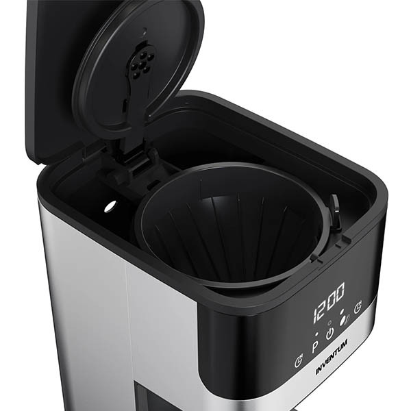 Inventum KZ812D cafetière 1,5 litre - noir/inox 828709 - 4