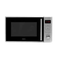 Inventum MN207S micro-ondes noir/inox 828713