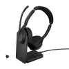 Jabra Evolve2 55 Link380c MS casque stéréo sans fil avec station de charge 401073 Jabra Evolve2 55 Link380c MS casque stéréo sans fil avec station de charge 401073 - 1