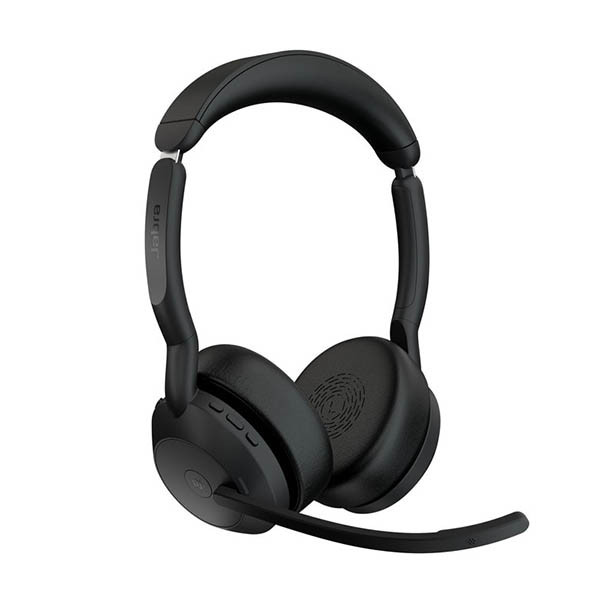 Jabra Evolve2 55 Link380c MS casque stéréo sans fil avec station de charge 401073 - 2