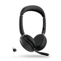 Jabra Evolve2 65 Flex Link380c MS casque stéréo sans fil avec station de charge 401078