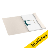 Offre : 3x Jalema Secolor Tree Free Clipex chemise Folio (10 pièces) - gris 234830 - 1