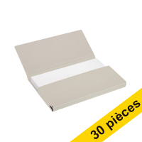 Offre : 3x Jalema Secolor Tree Free dossier pochette A4 (10 pièces) - gris