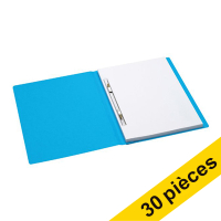 Offre : 3x Jalema Secolor chemise à glissière A4 (10 pièces) - bleu