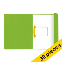 Offre : 3x dossier à clips Jalema Secolor A4 vert (10 pièces)