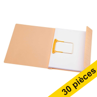 Jalema Secolor chemise de classement à clip Folio (50 pièces) - chamois
