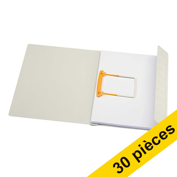 Jalema Secolor chemise de classement à clip Folio (50 pièces) - gris 234624 - 1