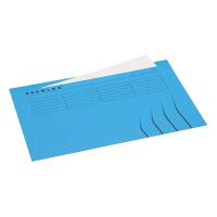 Jalema Secolor chemise pour dossier lignée avec onglet folio (25 pièces) - bleu 3164502 234737