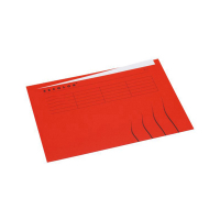 Jalema Secolor chemise pour dossier lignée avec onglet format A4 (25 pièces) - rouge 3164115 234736
