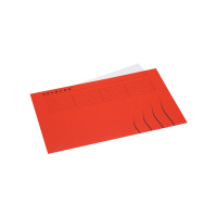 Jalema Secolor chemise pour dossier lignée folio paysage (25 pièces) - rouge 3163515 234732