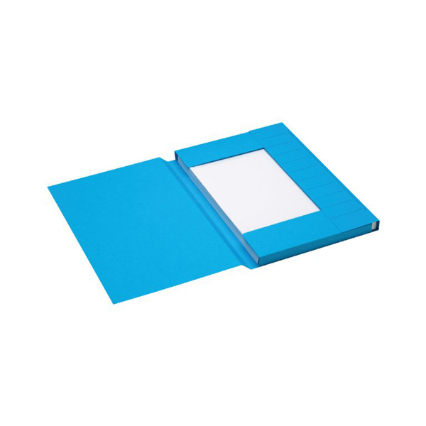 Jalema Secolor dossier à 3 rabats en carton folio (25 pièces) - bleu 3182502 234704 - 1