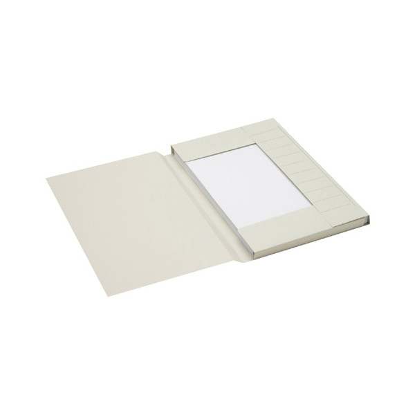 Jalema Secolor dossier à 3 rabats en carton folio (25 pièces) - gris 3182507 234707 - 1