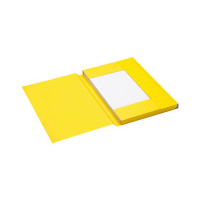 Jalema Secolor dossier à 3 rabats en carton folio (25 pièces) - jaune 3182506 234706