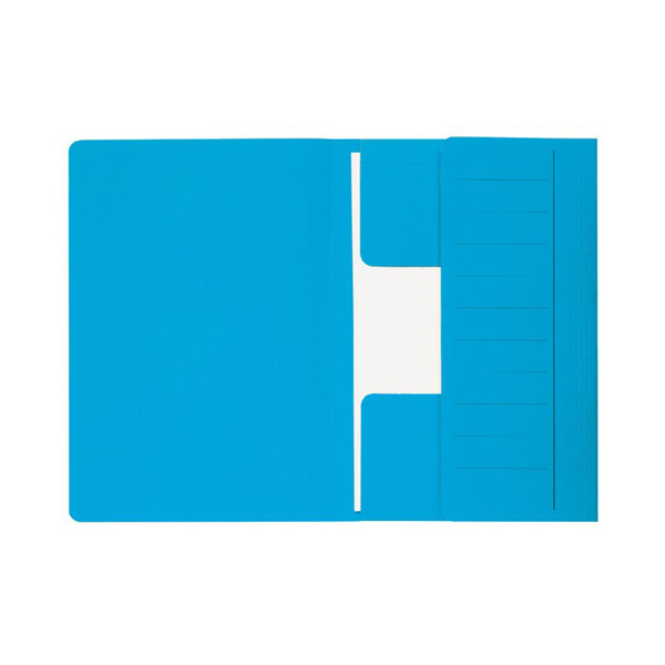 Jalema Secolor dossier à 3 rabats en carton folio XL (10 pièces) - bleu 3183802 234710 - 1
