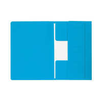 Jalema Secolor dossier à 3 rabats en carton folio XL (10 pièces) - bleu 3183802 234710