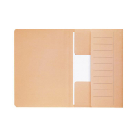 Jalema Secolor dossier à 3 rabats en carton folio XL (10 pièces) - chamois 3183804 234711