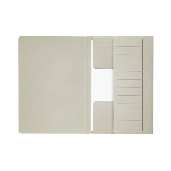 Jalema Secolor dossier à 3 rabats en carton folio XL (10 pièces) - gris 3183807 234713 - 1
