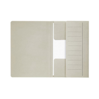 Jalema Secolor dossier à 3 rabats en carton folio XL (10 pièces) - gris 3183807 234713
