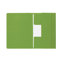 Jalema Secolor dossier à 3 rabats en carton folio XL (10 pièces) - vert 3183808 234714