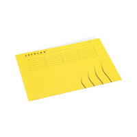 Jalema Secolor sous-chemise lignée A4 paysage (25 pièces) - jaune 3163106 234694