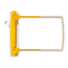 Jalema relieur d'archives clip avec bande autocollante (100 pièces) - jaune/blanc 5715500 234646