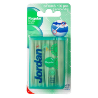 Jordan Dental Sticks Regular cure-dents (100 pièces) SJO00109