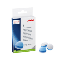 Jura pastilles de nettoyage 3 en 1 pour machines à café (6 pièces) 24225 SJU00019