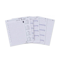 Kalpa A5 recharge pour agenda journalier 2026 (1 jour par page) bilingue 262558