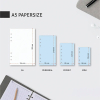 Kalpa A5 recharge pour agenda journalier 2026 (1 jour par page) bilingue 262558 - 8