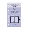 Kalpa Personal recharge pour agenda semainier 2026 (1 semaine sur 2 pages) bilingue 262563 - 2