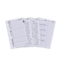 Kalpa Pocket recharge pour agenda semainier 2026 (1 semaine sur 2 pages) bilingue 262567