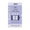 Kalpa recharge 2027 agenda semainier personnel avec horaire (1 semaine par 2 pages) 4 langues 262597 - 2