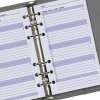 Kalpa recharge 2027 agenda semainier personnel avec horaire (1 semaine par 2 pages) 4 langues 262597 - 4
