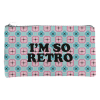 Kangaro Pink Mint Retro trousse plate 206873 - 1