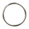 Kangaro anneaux de porte-clés métal 25 mm (100 pièces)