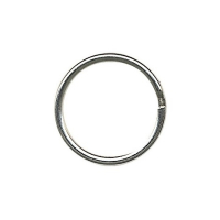 Kangaro anneaux porte-clés métalliques 20 mm (100 pièces) 205720