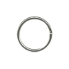 Kangaro anneaux porte-clés métalliques 20 mm (100 pièces)