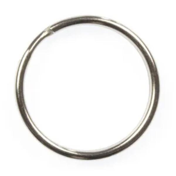 Kangaro anneaux porte-clés métalliques 25 mm (100 pièces) 205722 - 1