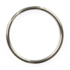 Kangaro anneaux porte-clés métalliques 25 mm (100 pièces)