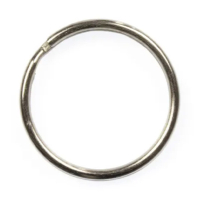 Kangaro anneaux porte-clés métalliques 30 mm (100 pièces) 205721
