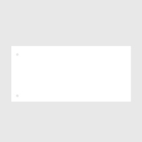 Kangaro bande de séparation 120 x 225 mm (100 pièces) - blanc 707109 205084