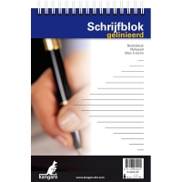 Kangaro bloc à spirale A5 ligné 60 g/m² 100 feuilles K-5505-SP 205336